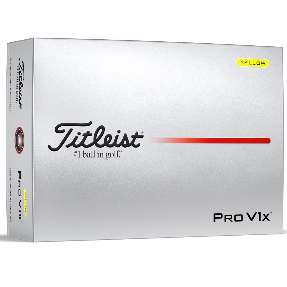 Titleist ProV1 X Gul