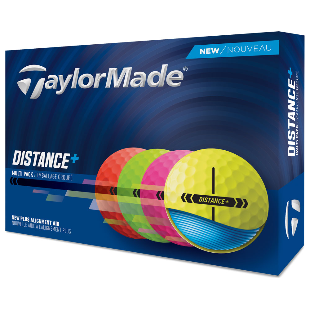 TaylorMade Distance+ flerfarvet
